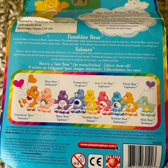 2002 Funshine Care Bear’s Clip On - Picture 4 of 4